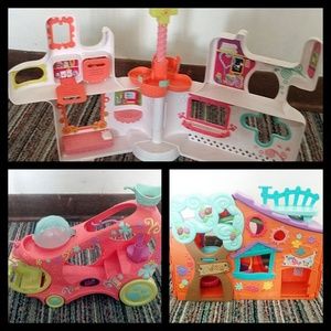 Littlest pet shop houses